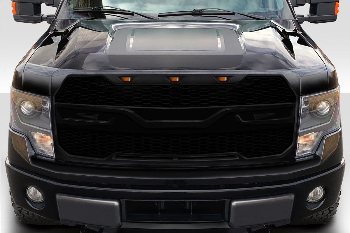 Duraflex Rage Style Fiberglass/FRP Grille for 2009-2014 Ford F150 - 117196