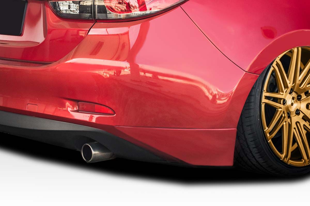 2014-2021 Mazda 6 Duraflex Lazer Rear Lip Add On Spoilers - 2 Pieces - 117226