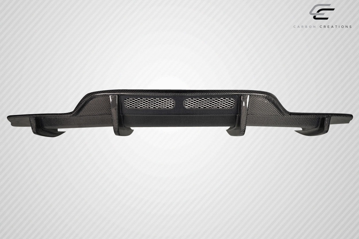 2015-2018 Mercedes Benz W205 C63 AMG Power Carbon Fiber Rear Diffuser - 1 Piece
