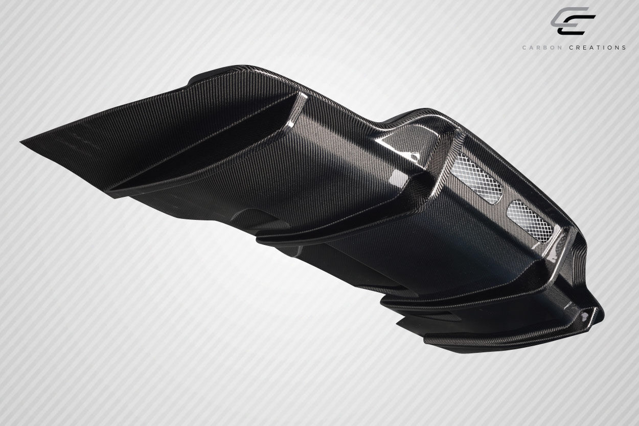 2015-2018 Mercedes Benz W205 C63 AMG Power Carbon Fiber Rear Diffuser - 1 Piece