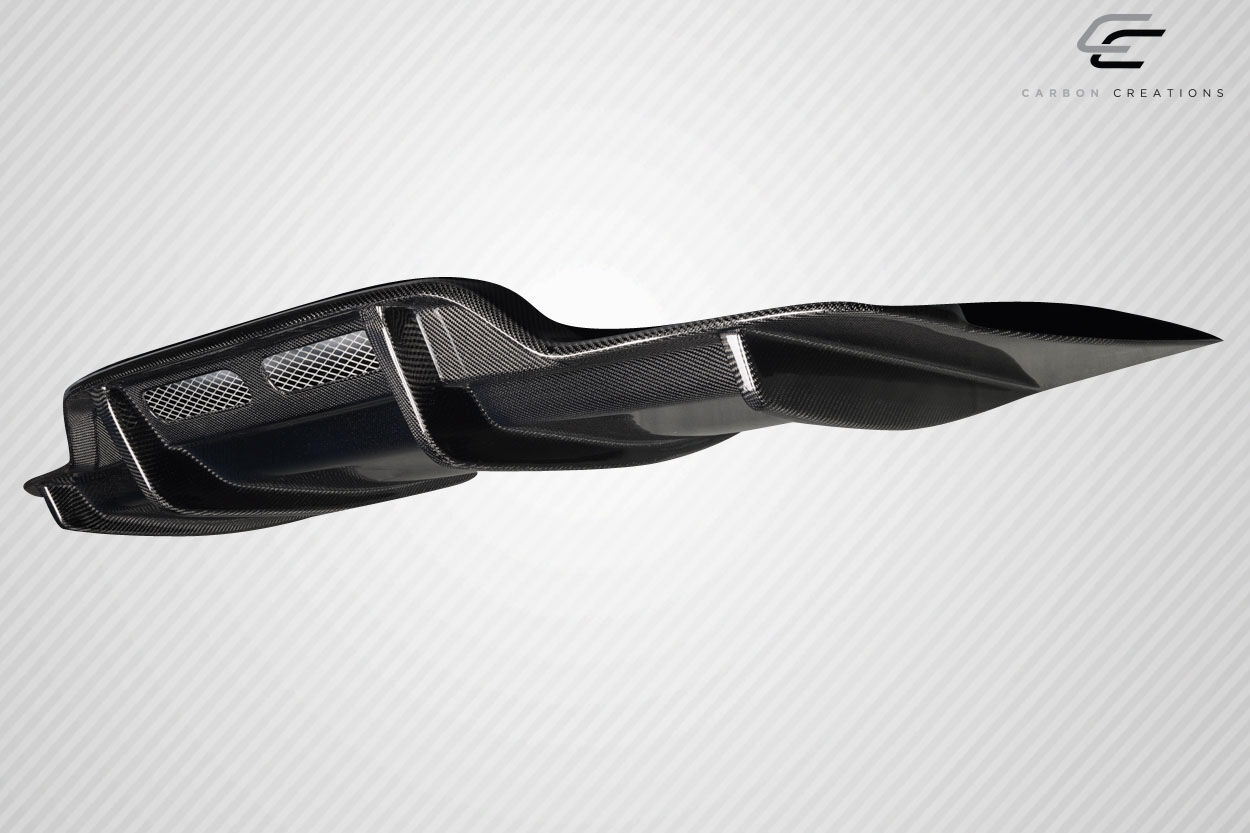 2015-2018 Mercedes Benz W205 C63 AMG Power Carbon Fiber Rear Diffuser - 1 Piece