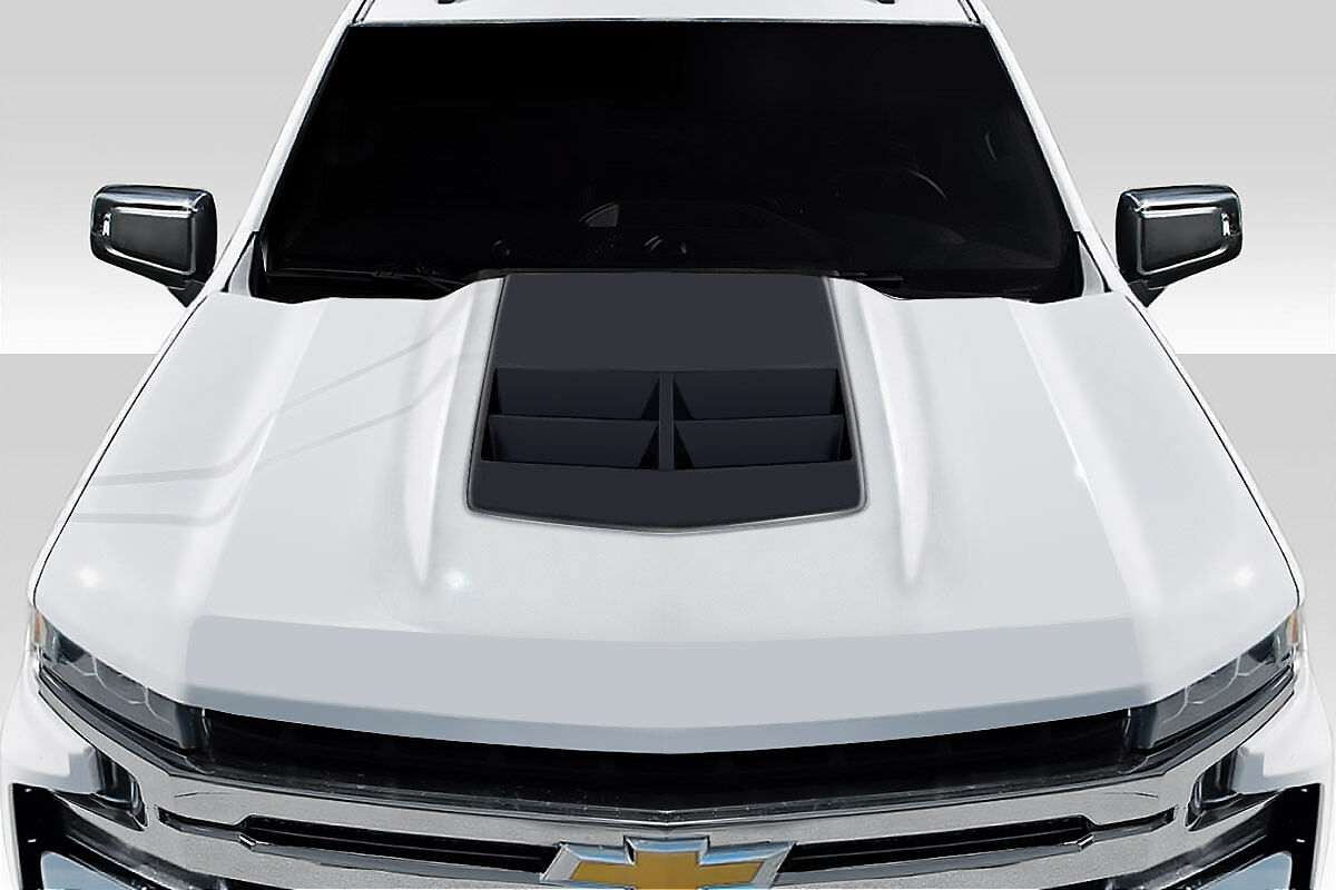 2019-2023 Chevrolet Silverado 1500 Duraflex ZL1 Look Hood - 1 Piece - 117261