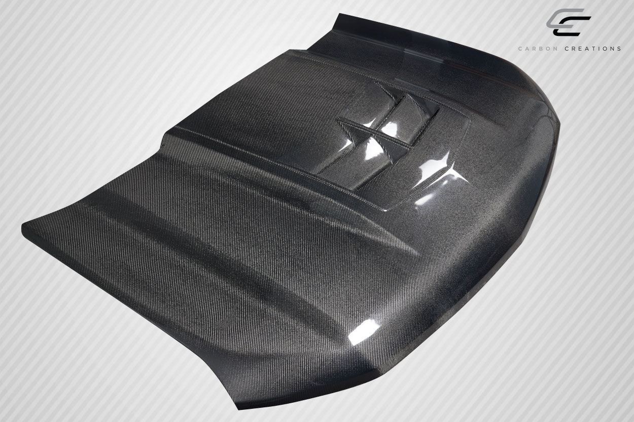 2019-2023 Chevrolet Silverado 1500 Carbon Fiber ZL1 Look Hood - 1 Piece