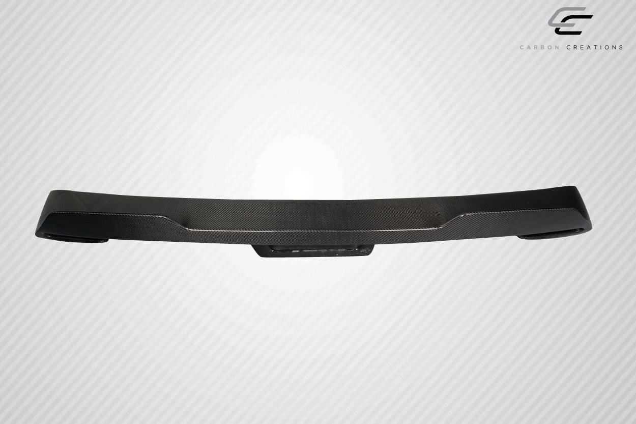 2015-2023 Ford Mustang Coupe Carbon Fiber Performance PP1 Wicker Rear Wing Spoiler - 1 Piece