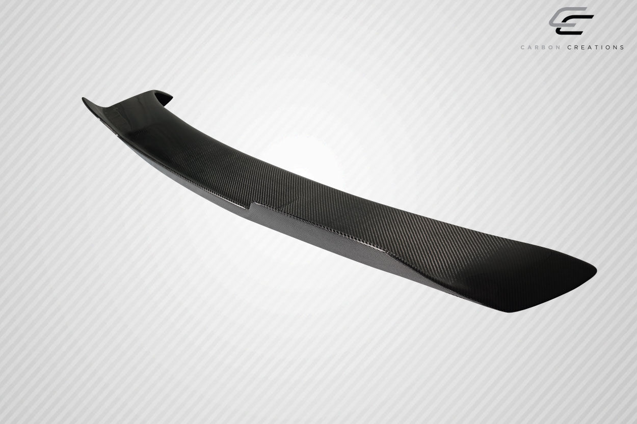 2015-2023 Ford Mustang Coupe Carbon Fiber Performance PP1 Wicker Rear Wing Spoiler - 1 Piece