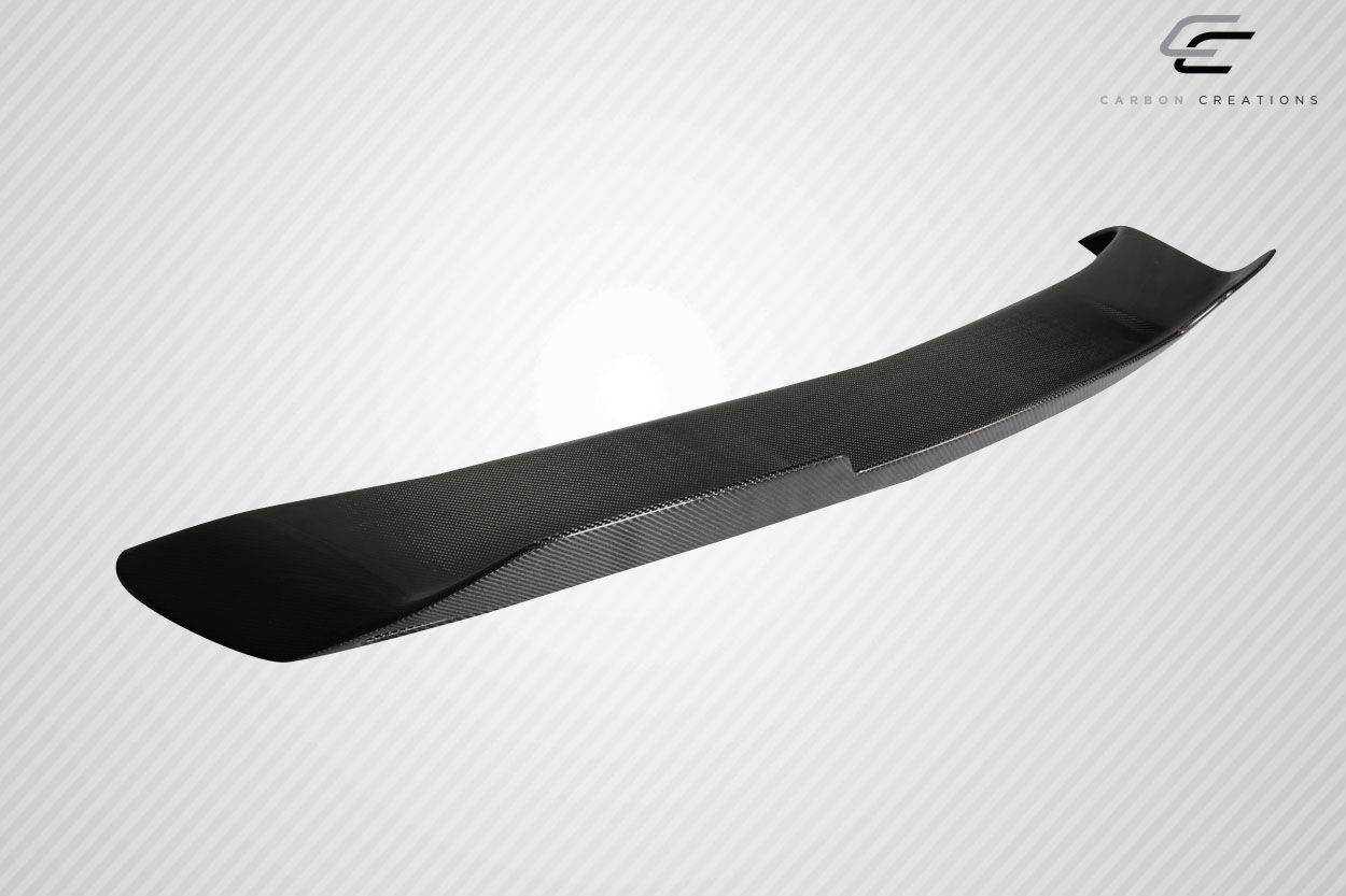 2015-2023 Ford Mustang Coupe Carbon Fiber Performance PP1 Wicker Rear Wing Spoiler - 1 Piece