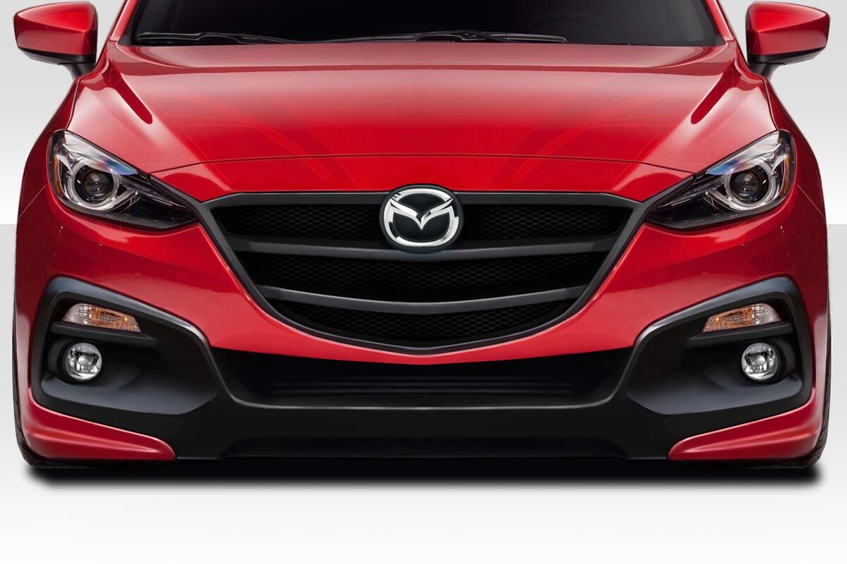 2014-2016 Mazda 3 Hatchback Duraflex KSS Front Bumper - 1 Piece - 117281