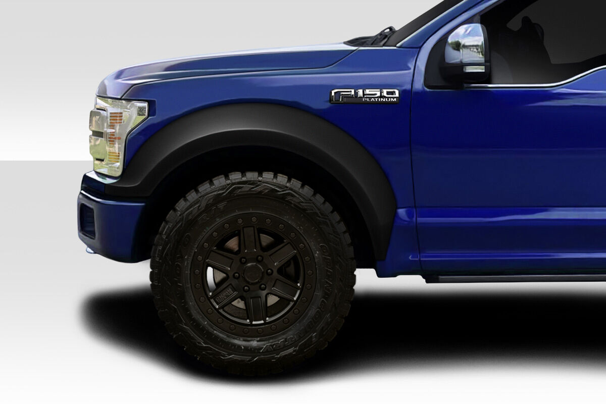 Duraflex Rocker Style Fiberglass/FRP Fender Flares for 2018-2020 Ford F150 - 119885