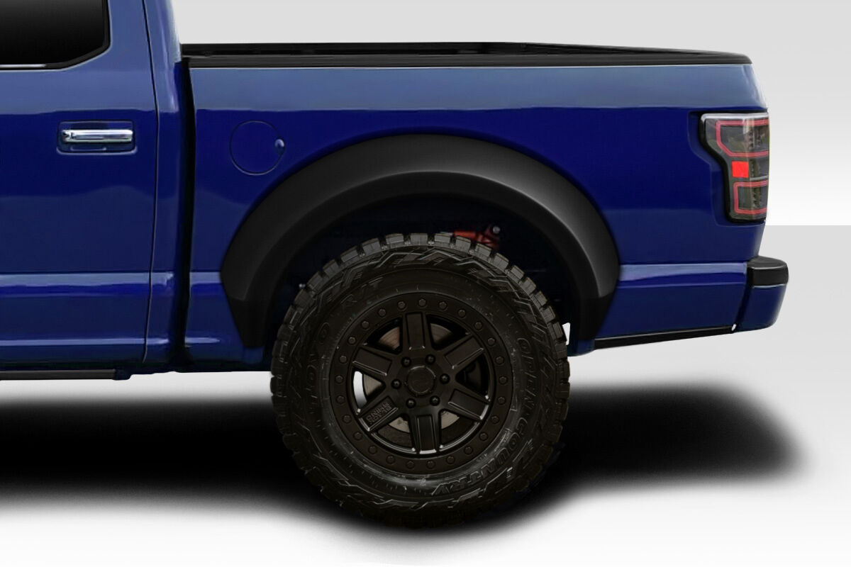 Duraflex Rocker Style Fiberglass/FRP Fender Flares for 2018-2020 Ford F150 - 119886