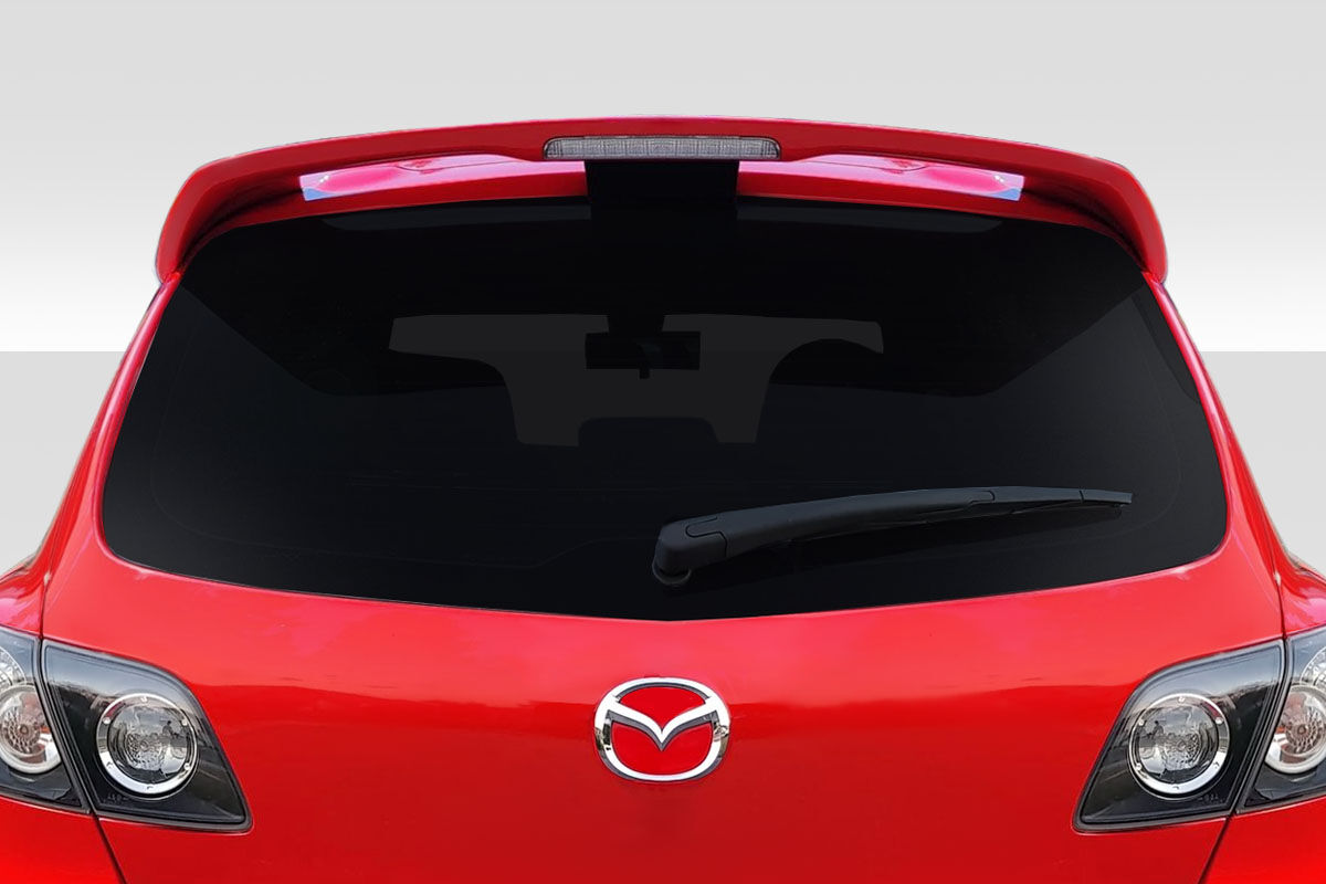 2004-2009 Mazda 3 HB Duraflex Speed3 Look Rear Wing Spoiler - 1 Piece - 117306