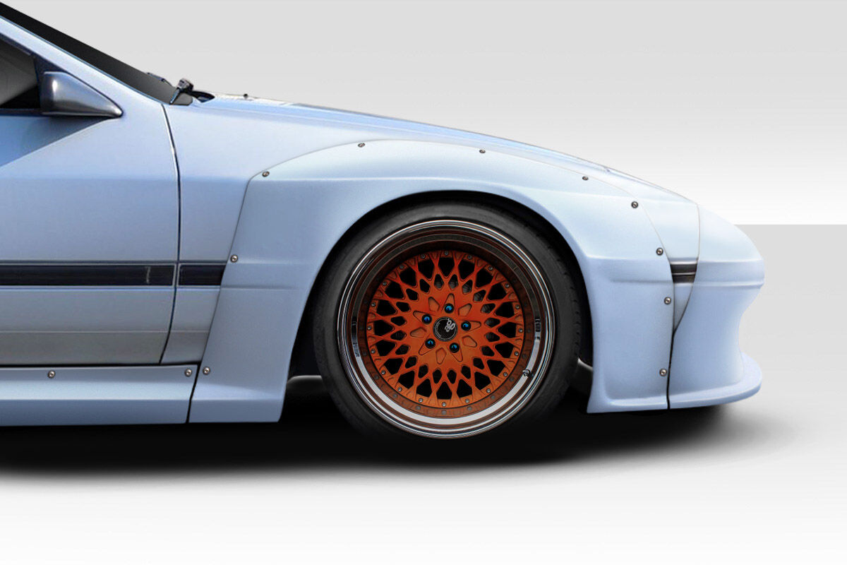 1985-1992 Mazda RX7 Duraflex Phoenix Fire Front Fender Flares - 2 Pieces - 117332