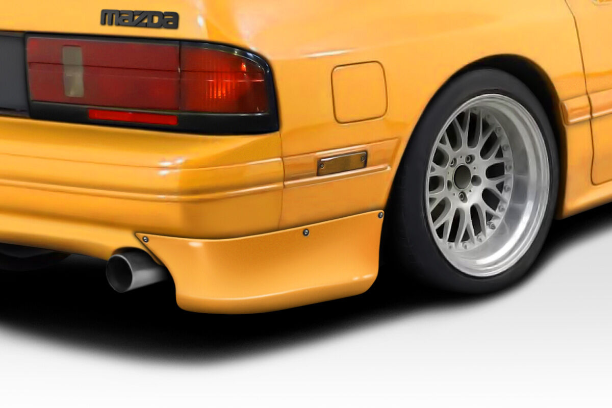 1985-1992 Mazda RX7 Duraflex Phoenix Fire Rear Lip Add On Spoilers - 2 Pieces - 117335