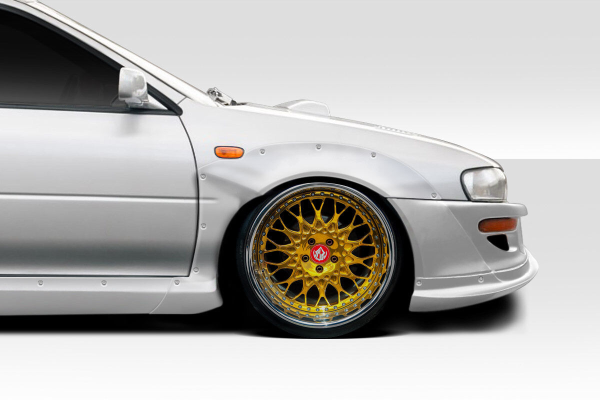 1993-2001 Subaru Impreza Duraflex RBS Front Fender Flares - 2 Piece (+50mm Added Clearance) - 117340