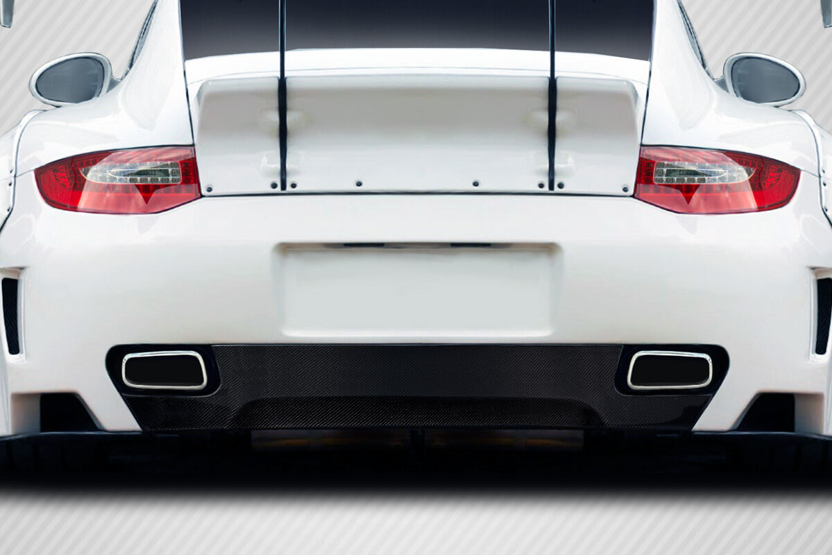 Carbon Creations Taka Style Carbon Fiber Rear Bumper Lip/Add On for 2004-2007 Porsche 997 - 117364