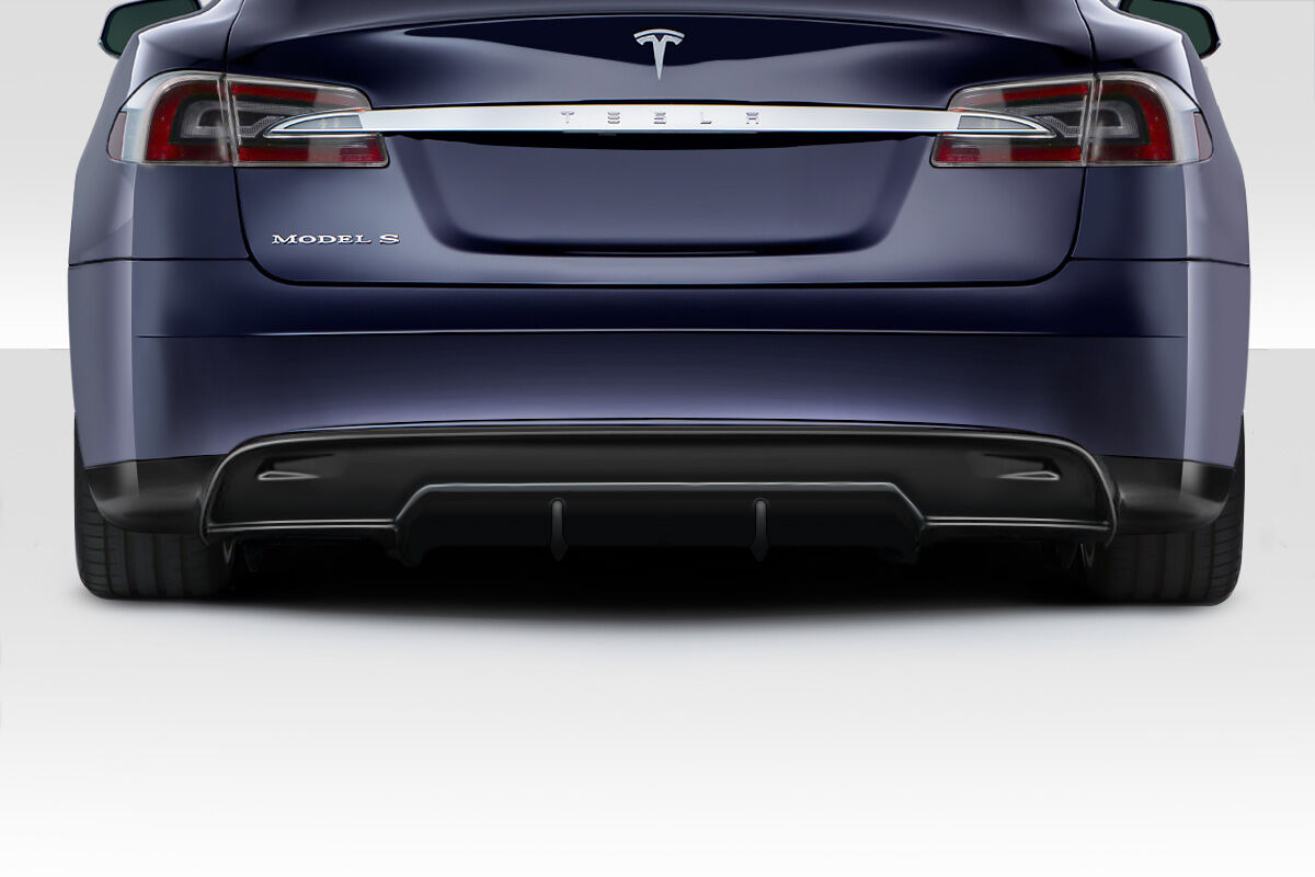 2012-2015 Tesla Model S Duraflex Energon Rear Diffuser - 1 Piece - 117424