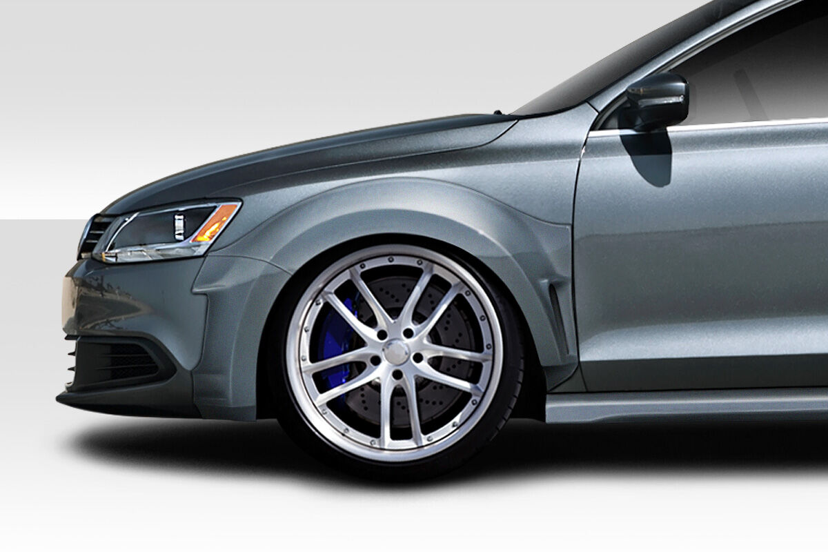 2011-2018 Volkswagen Jetta Duraflex KTV Wide Body Front Fender Flares - 4 Piece - 117447