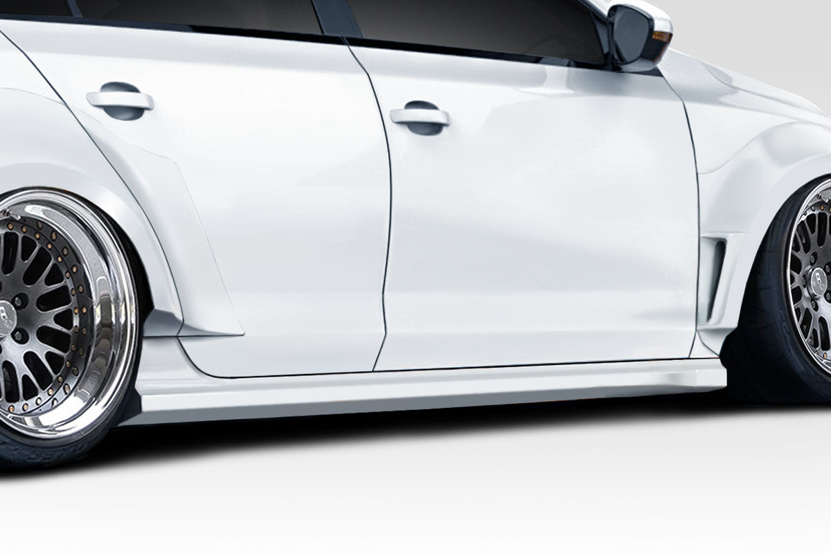 2011-2018 Volkswagen Jetta Duraflex Blaze Wide Body Side Skirt Rocker Panels - 2 Pieces