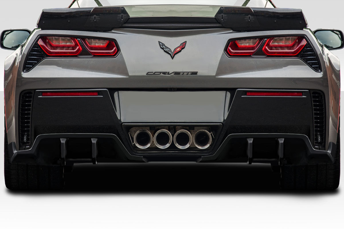 2014-2019 Chevrolet Corvette C7 Duraflex Exe Rear Diffuser - 2 Pieces - 117460