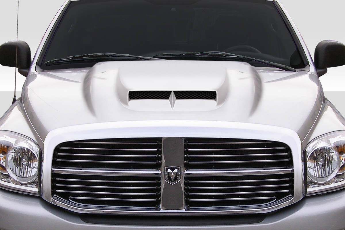 2002-2008 Dodge Ram Duraflex 2" Ram Air Hood - 1 Piece - 117528
