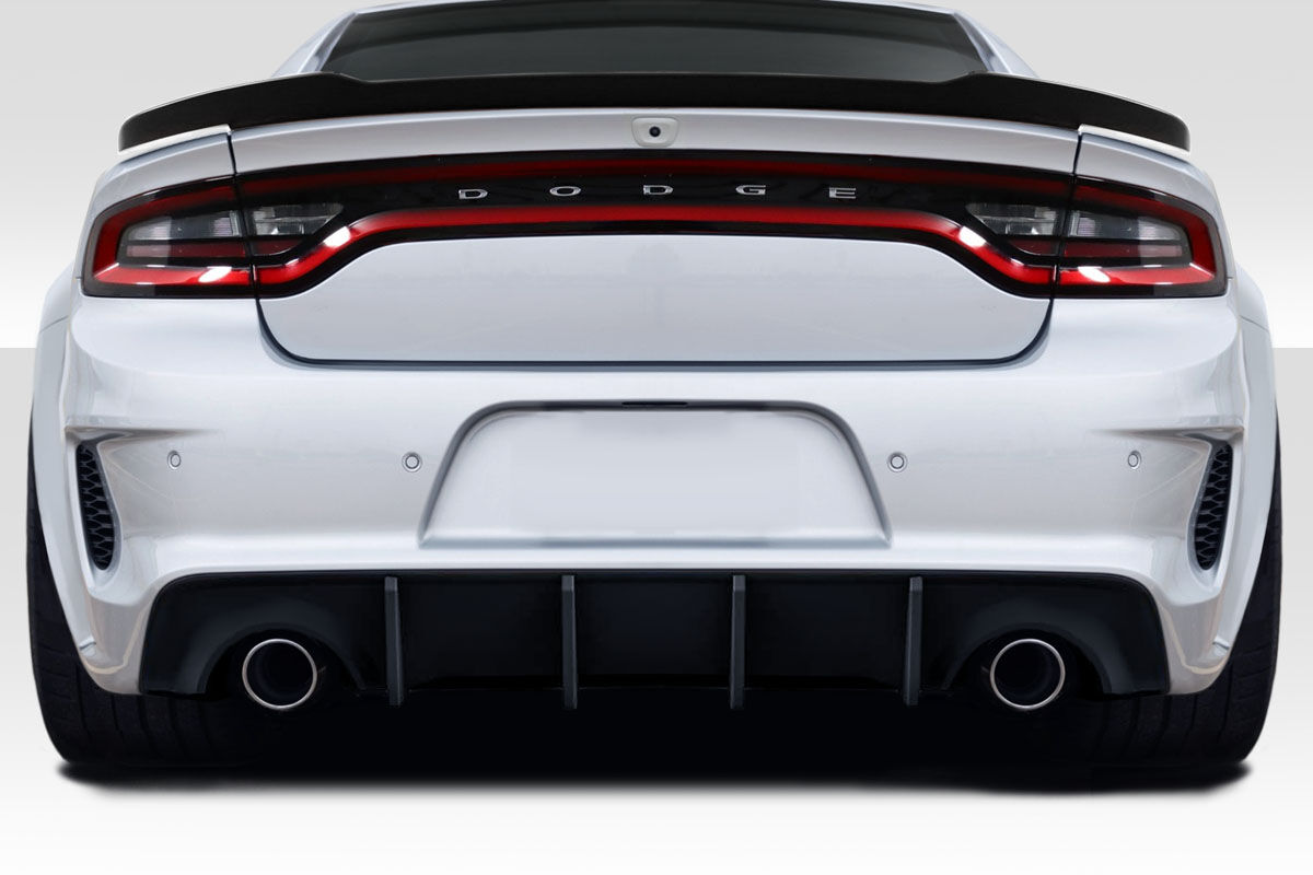 2015-2023 Dodge Charger Duraflex Hellcat Widebody Look Rear Bumper - 1 Piece - 117533