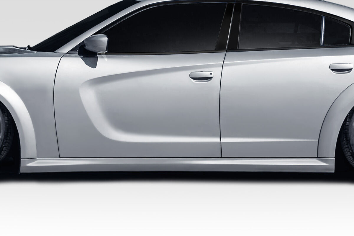 2015-2023 Dodge Charger Duraflex Hellcat Widebody Look Side Skirts - 2 Piece - 117534