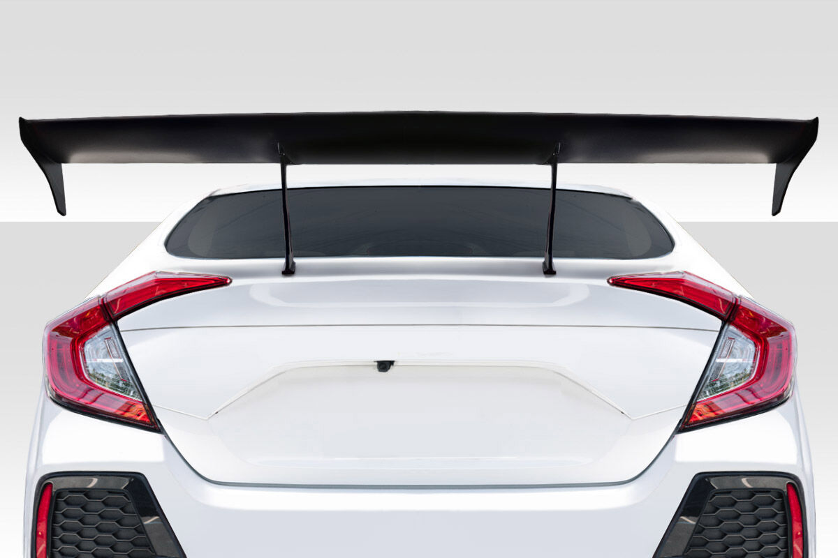 2016-2021 Honda Civic 4DR Duraflex Broman Wing Spoiler - 5 Pieces - 117594