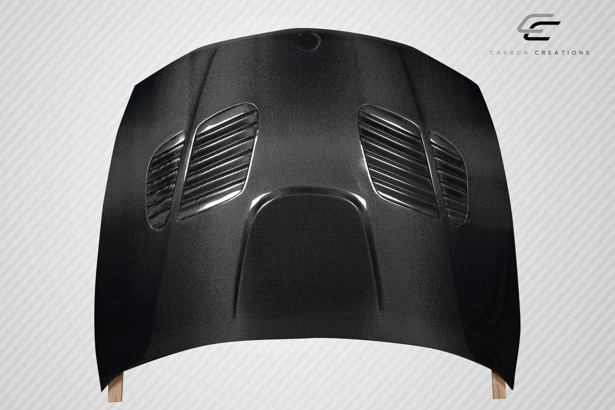 2008-2013 BMW 1 Series M Coupe E82 E88 Carbon Fiber GTR Hood - 1 Piece