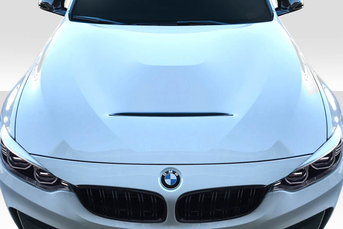 2014-2018 BMW M3 F80 / 2014-2020 M4 F82 F83 Duraflex GTS Look Hood - 1 Piece - 117615