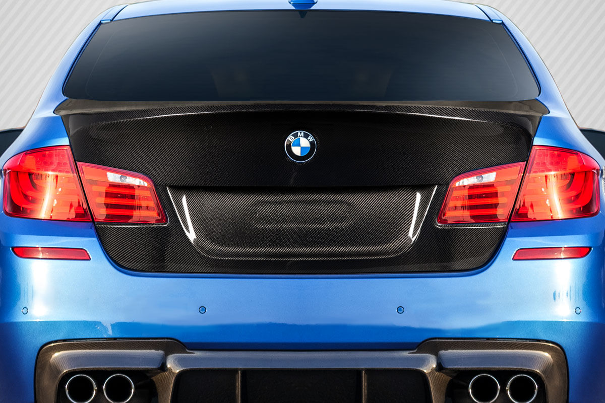 2011-2016 BMW 5 Series F10 4DR Carbon Fiber CSL Look Trunk - 1 Piece - 117623