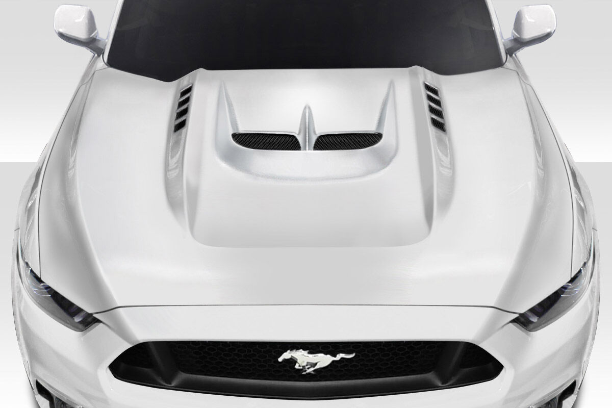 2015-2017 Ford Mustang Duraflex Kryptonic Hood - 1 Piece - 117643