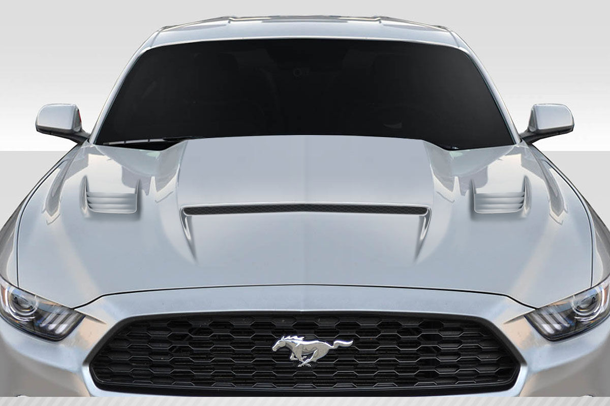 2015-2017 Ford Mustang Duraflex R Spec Hood - 1 Piece - 117645