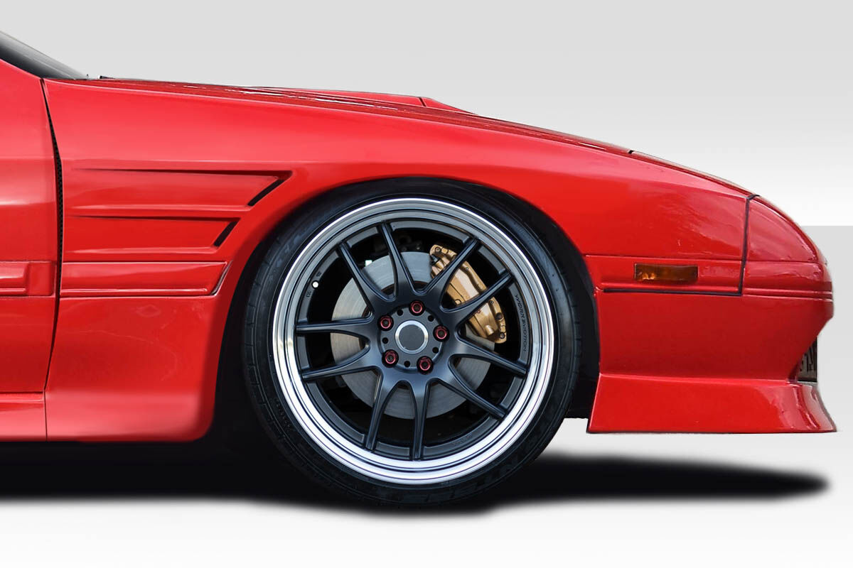 1986-1991 Mazda RX-7 Duraflex D1 Sport 20MM Front Fenders - 2 Piece - 117666