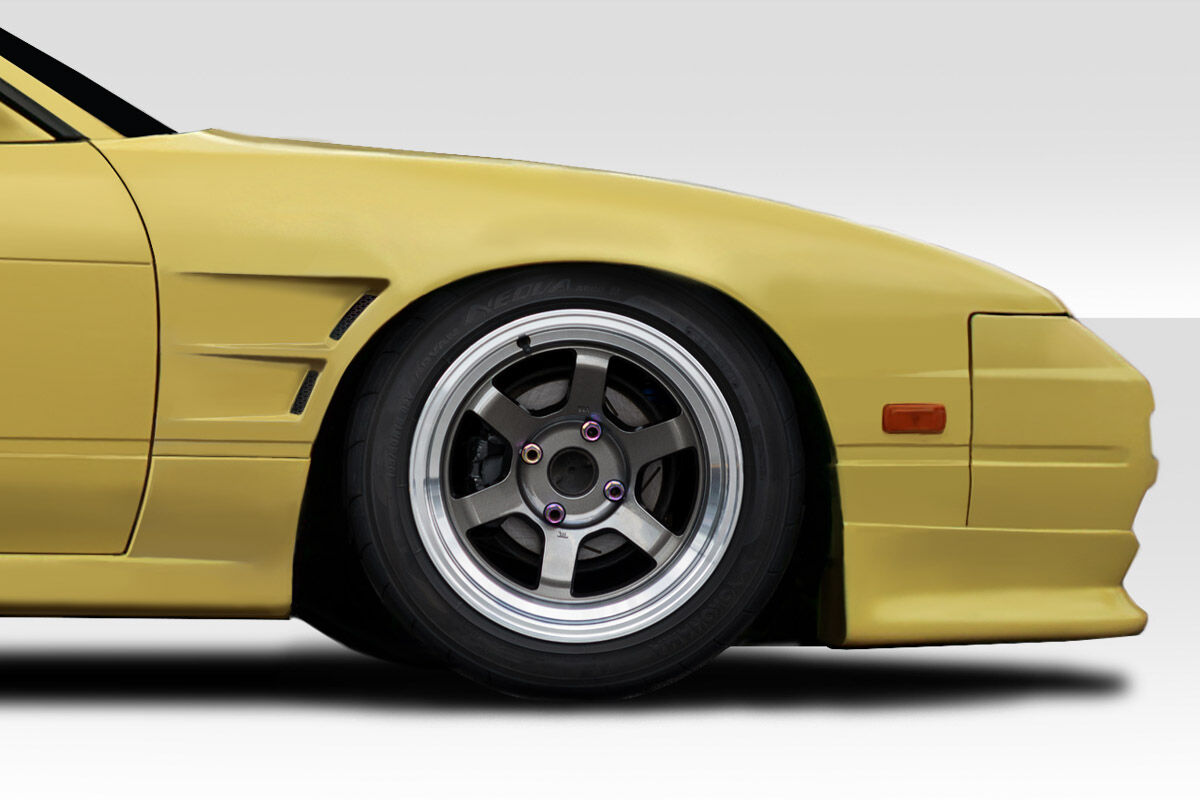 1989-1994 Nissan 240SX Duraflex D1 Sport 25MM Front Fenders - 2 Piece - 117676