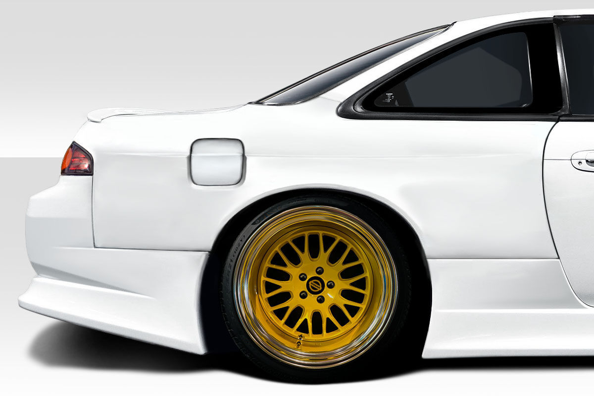 1995-1998 Nissan 240SX S14 Duraflex O Type 50MM Rear Fender Flares - 2 Piece - 117692