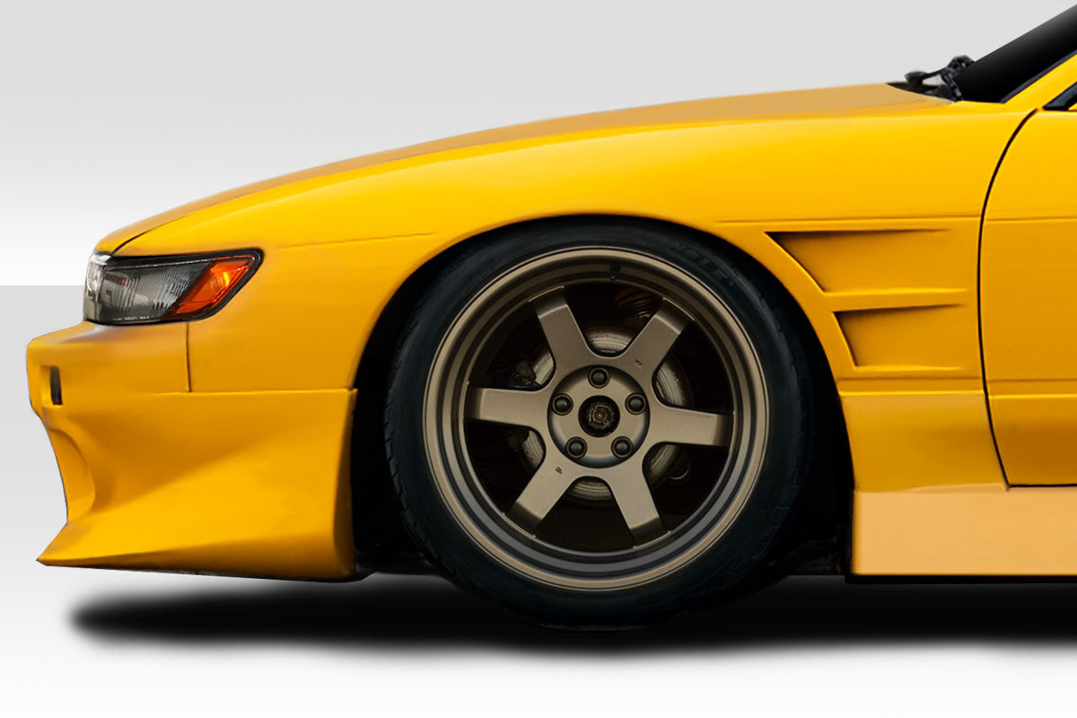 1989-1994 NIssan Silvia S13 Duraflex D1 Sport 25MM Front Fenders - 2 Piece - 117708