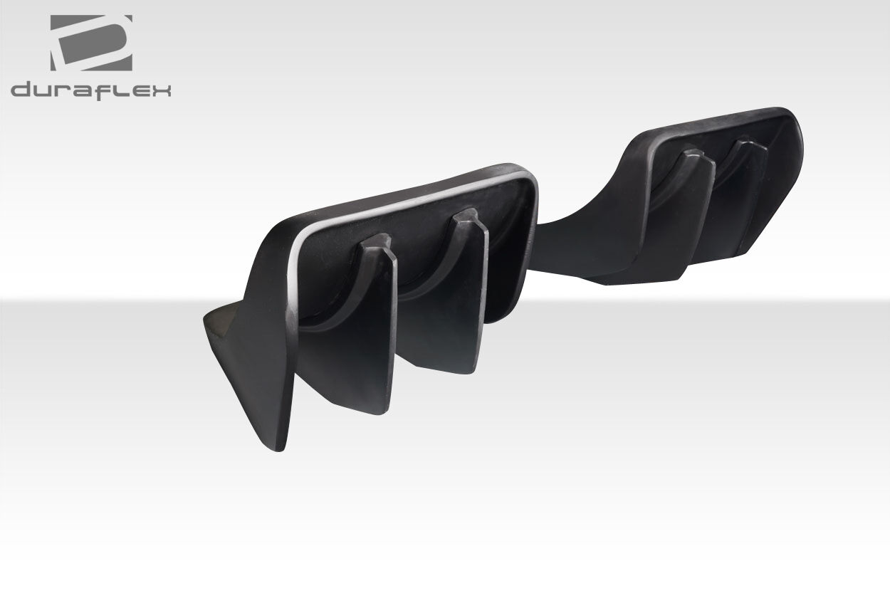 2014-2019 Chevrolet Corvette C7 Duraflex GTR Rear Diffuser - 2 Pieces
