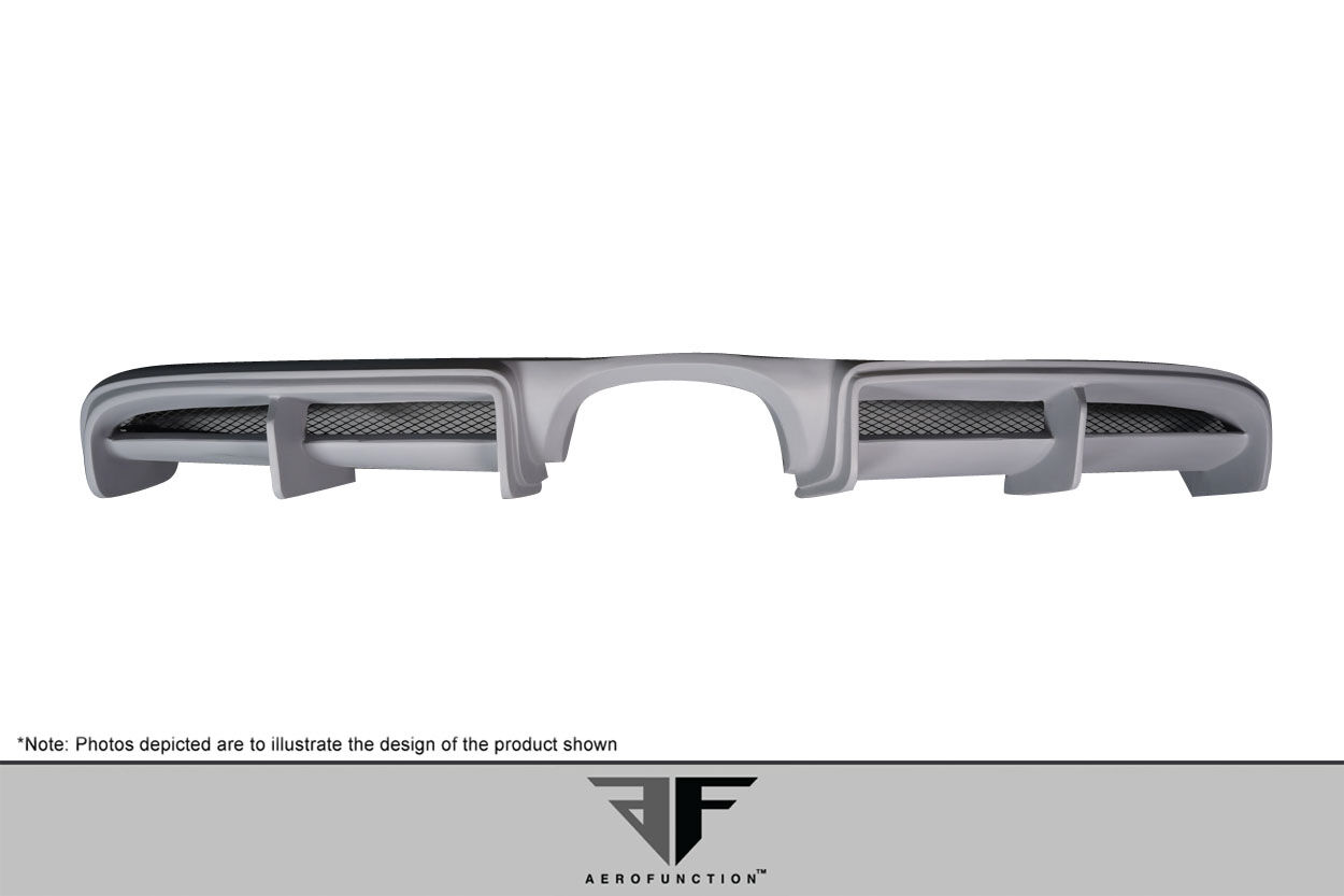 2013-2016 Porsche Cayman GT4 981 AF-1 Rear Diffuser ( GFK ) - 1 Piece
