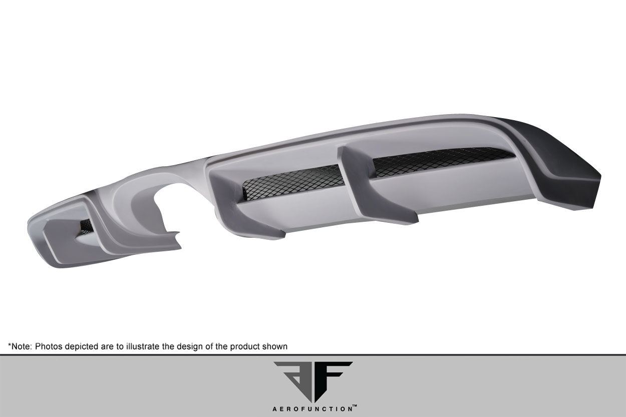 2013-2016 Porsche Cayman GT4 981 AF-1 Rear Diffuser ( GFK ) - 1 Piece