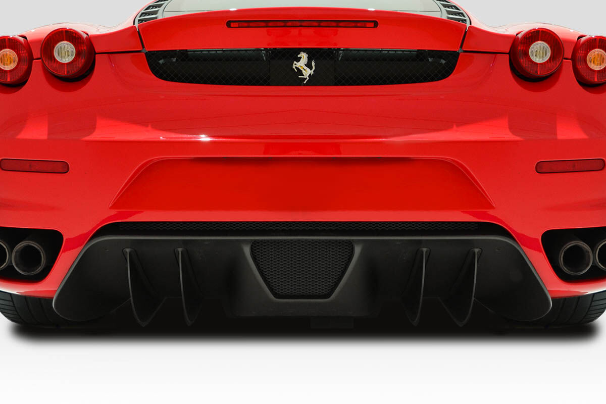 Aero Function AF-1 Style Fiberglass/FRP Rear Bumper Lip/Add On for 2005-2009 Ferrari F430 - 117841