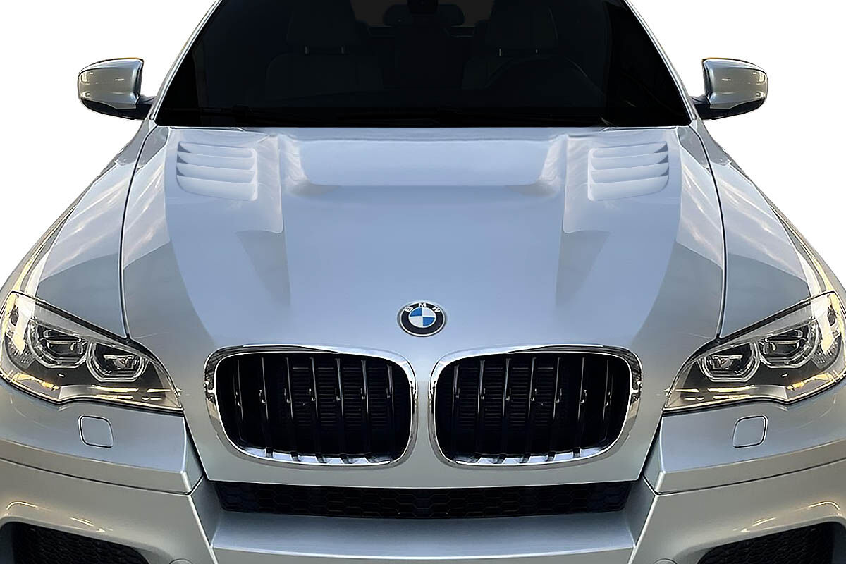 Aero Function AF-1 Style Fiberglass/FRP Hood for 2008-2014 BMW X6M - 117880
