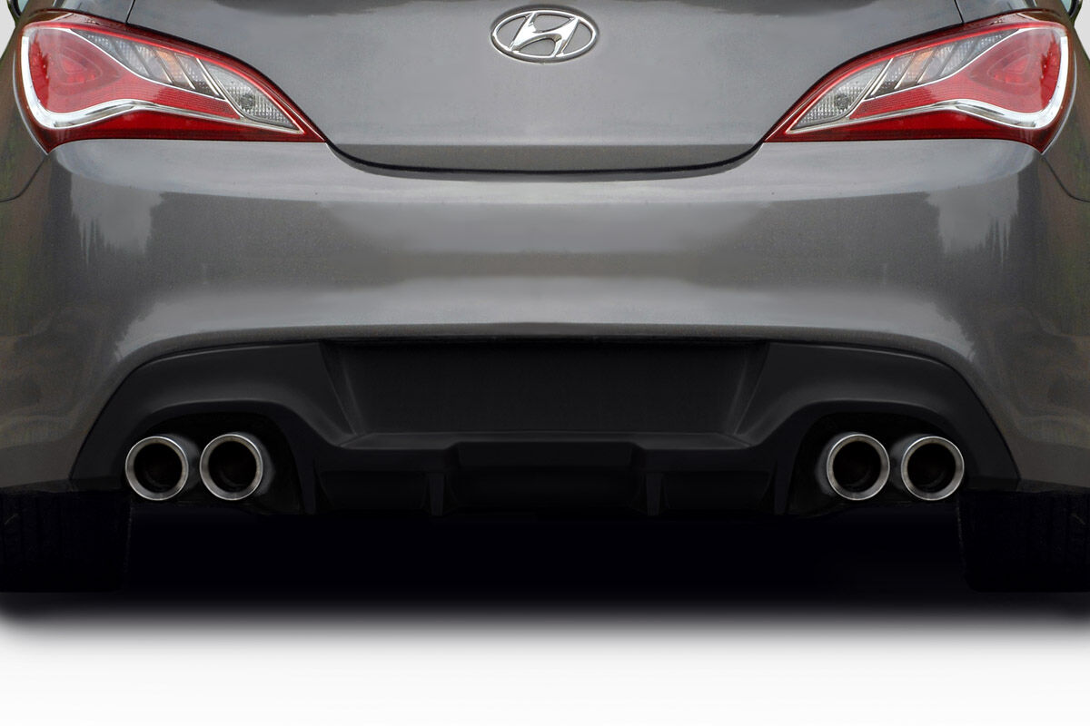 2010-2016 Hyundai Genesis Coupe Duraflex Twins Rear Diffuser - 1 Piece - 117966