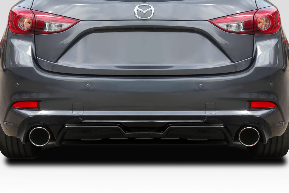 2019-2023 Mazda 3 5dr Hatchback Duraflex MKS Rear Diffuser - 1 Piece - 117970