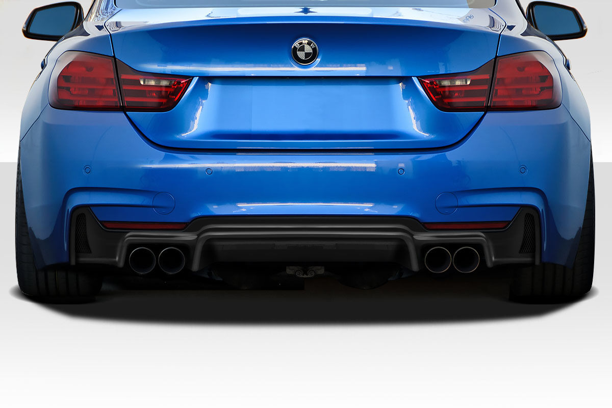 2014-2020 BMW 4 Series F32 Duraflex Quadro Rear Diffuser - 1 Piece - 117982