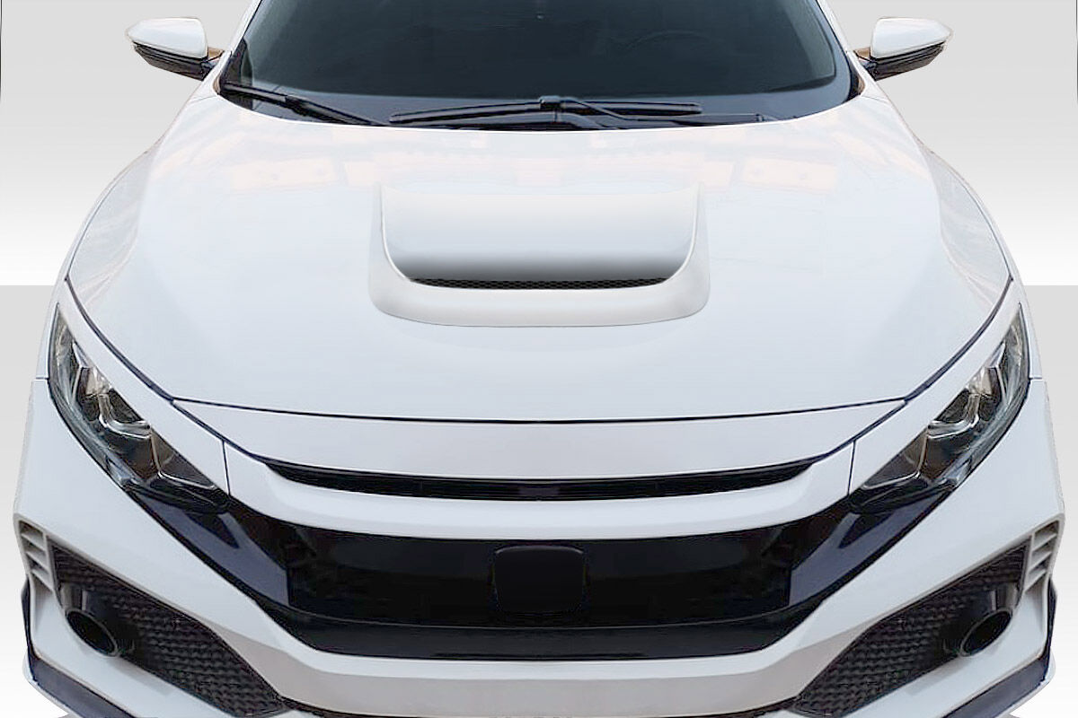 1992-2020 Universal Honda Civic Duraflex GTAK Hood Scoop - 1 Piece - 118009