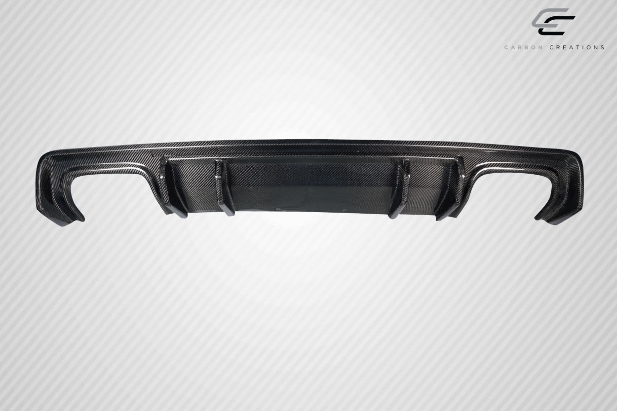 2015-2023 Dodge Challenger Carbon Fiber Patriot Rear Diffuser - 1 Piece
