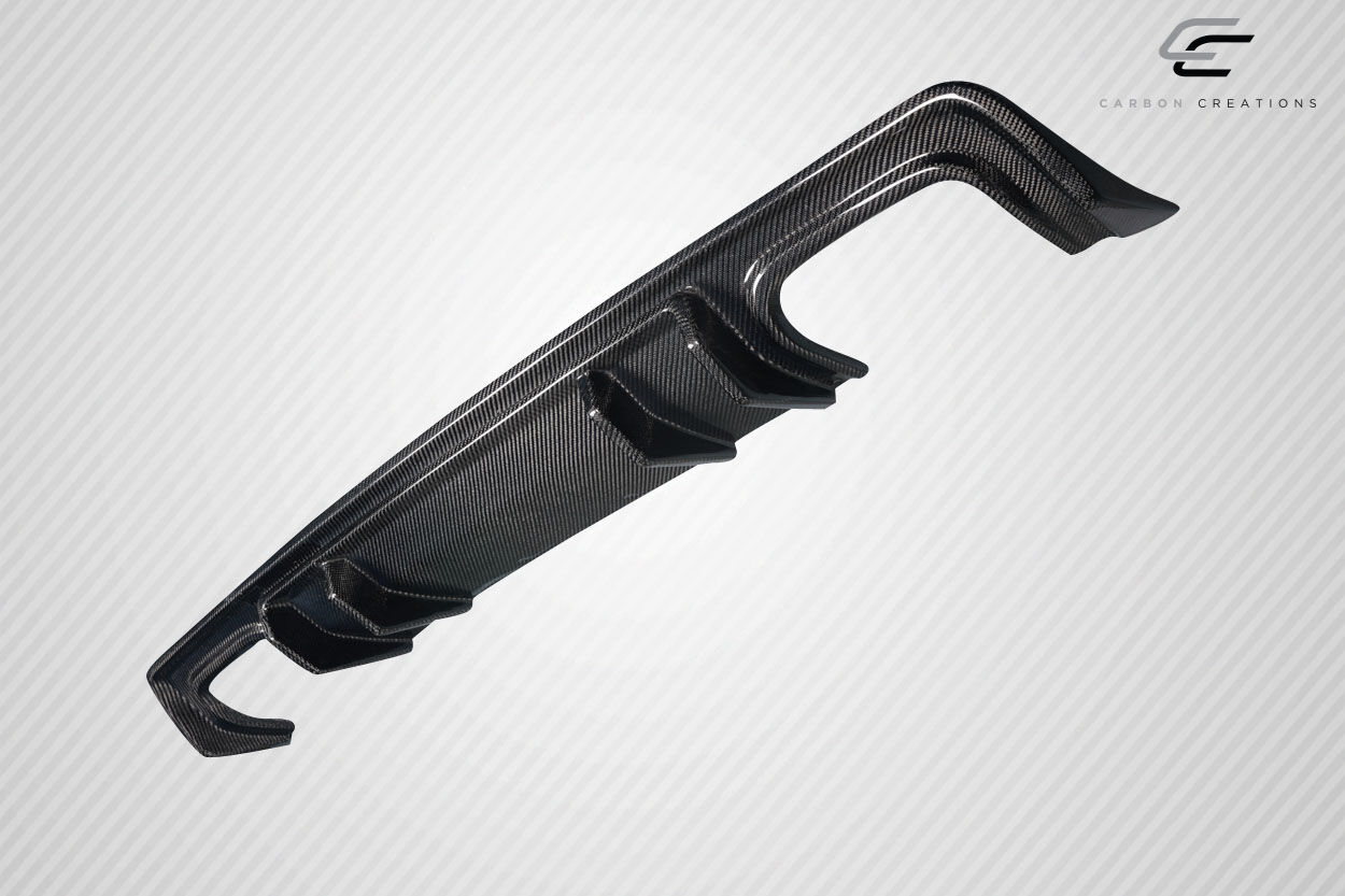 2015-2023 Dodge Challenger Carbon Fiber Patriot Rear Diffuser - 1 Piece