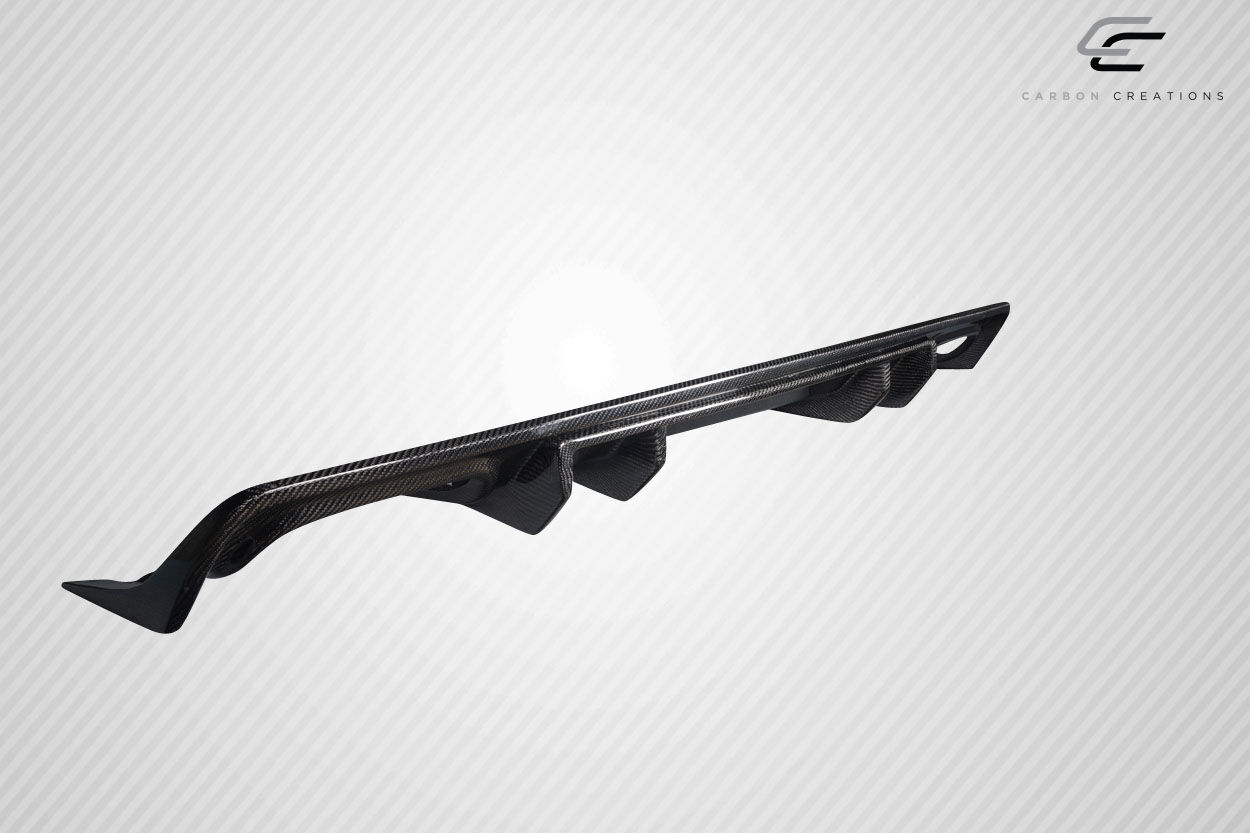 2015-2023 Dodge Challenger Carbon Fiber Patriot Rear Diffuser - 1 Piece