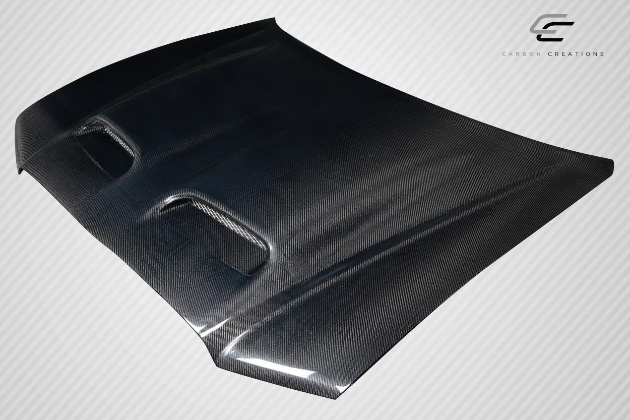 2011-2014 Dodge Charger Carbon Fiber Redeye Look Hood - 1 Piece