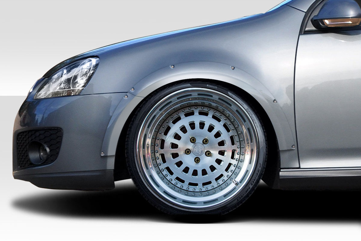 2006-2009 Golf GTI R32 Duraflex ETF Tune Front Fender Flares - 2 Piece - 118055