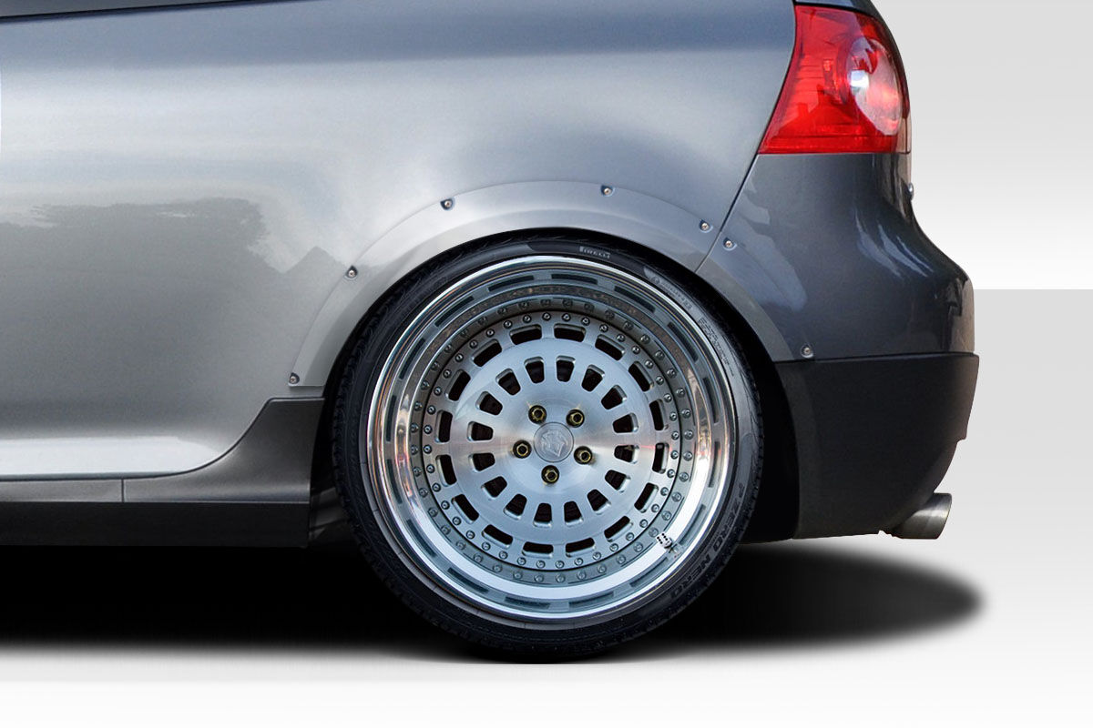 2006-2009 Golf GTI R32 Duraflex ETF Tune Rear Fender Flares - 2 Piece - 118056